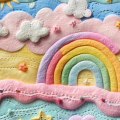 Tricoline Digital Céu de Feltro