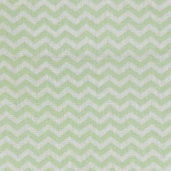 Tricoline Chevron Verde e Branco 