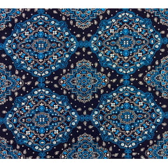 Tricoline Bandana Azul Sobretom