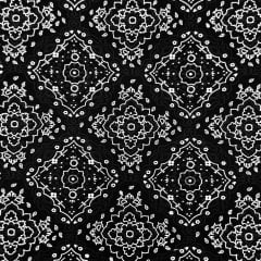 Tricoline Bandana Preta Country