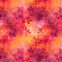 Tricoline Digital Flores Flamejantes Tricoline Digital Flores Flamejantes