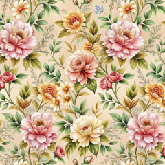 Tricoline Flores Belas 