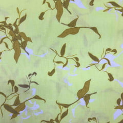 Tricoline Folhas Verdes Tricoline Folhas Verdes