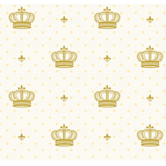 Tricoline Coroa Rei Bege Tricoline Coroa Rei Bege