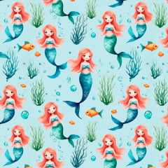 Tricoline Digital Encantos do Mar