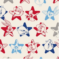 Tricoline Estrelas Looney Tunes 