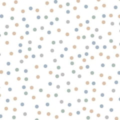 Tricoline Premium Bolinhas Tons Neutros Tricoline Premium Bolinhas Tons Neutros