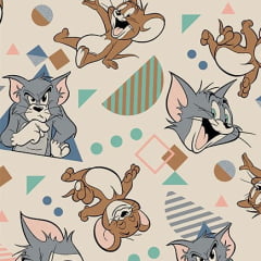 Tricoline Tom & Jerry Formas Divertidas
