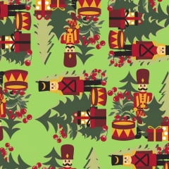 Tricoline Bonecos de Natal Tricoline Bonecos de Natal