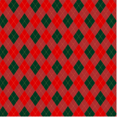 Tricoline Losango Natalino 