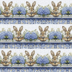 Tricoline Coelhinhos Lindinhos 