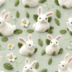 Tricoline Coelhos Fofos Tricoline Coelhos Fofos