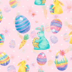 Tricoline Encanto de Páscoa