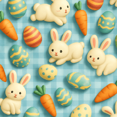 Tricoline Páscoa Encantada