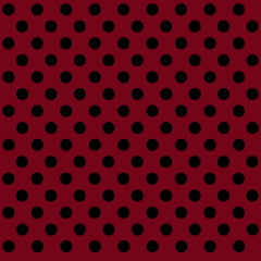 Tricoline Poa Médio Vermelho e Preto Tricoline Poa Médio Vermelho e Preto