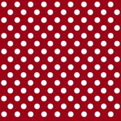 Tricoline Poa Médio Vermelho