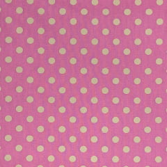 Tricoline Poa Pequeno Rosa Chiclete