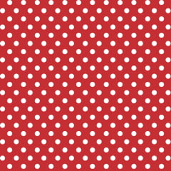 Tricoline Poa Pequeno Vermelho FM