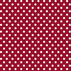 Tricoline Poa Pequeno Vermelho