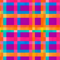 Tricoline Xadrez Colorido Pixelado