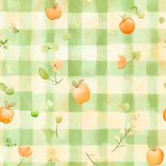 Tricoline Digital Xadrez Verde