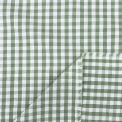 Tricoline Fio Tinto Xadrez Verde Chá