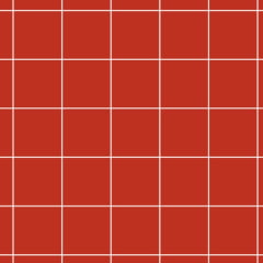 Tricoline Grid Terracota 