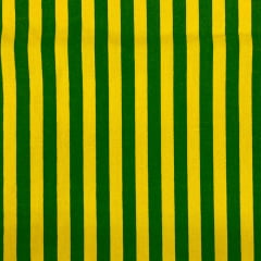 Tricoline Listrada Verde e Amarelo Brasil LIQUIDA