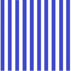 Tricoline Listrado Grosso Azul Royal FM  