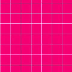 Tricoline Grid Rosa Pink
