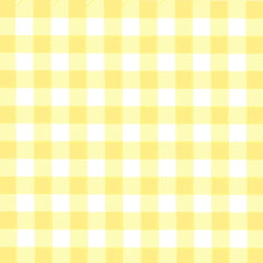 Tricoline Xadrez Pequeno Amarelo