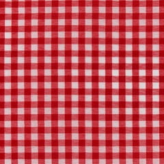 Xadrez Poliéster Médio Vermelho 