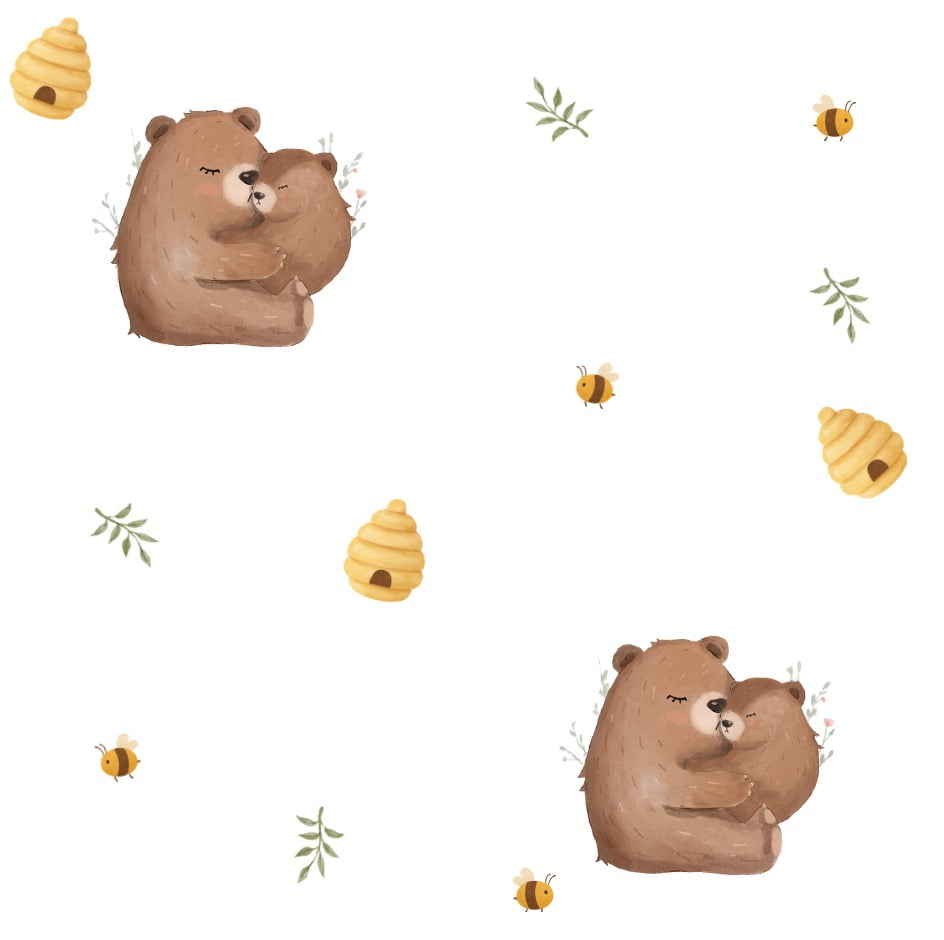 Tricoline Autoral Mamãe Urso