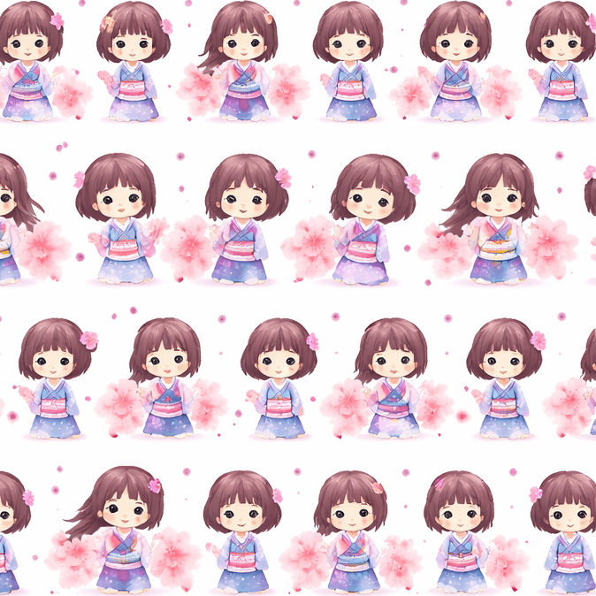 Tricoline Digital Meninas Lindas 