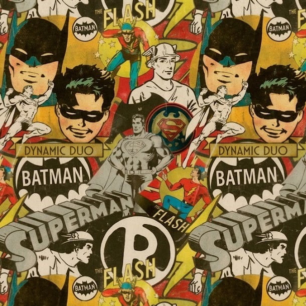 Tricoline Batman & Robin Dupla Dinamica