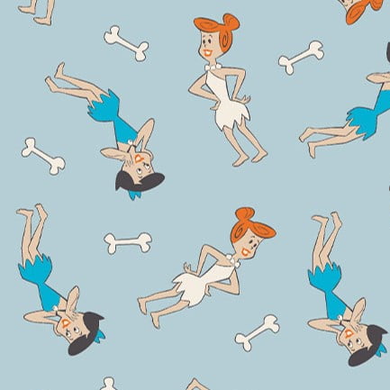 Tricoline Flintstones Wilma e Betty