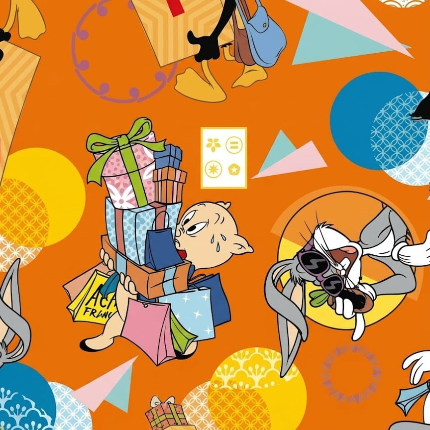 Tricoline Looney Tunes Diversão