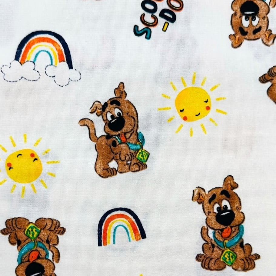 Tricoline Scooby-Doo Branco