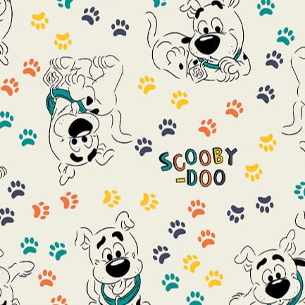 Tricoline Scooby-Doo e Patinhas