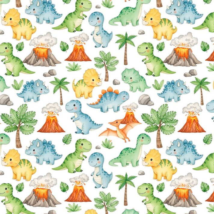 Tricoline Dinos Felizes