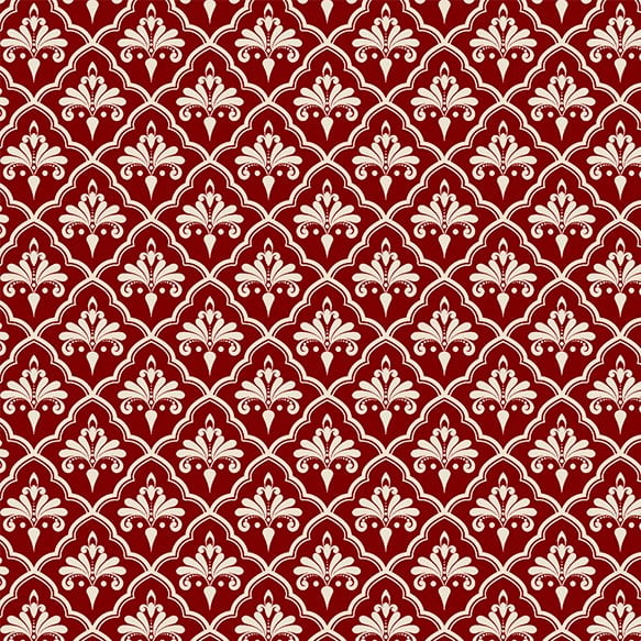 Tricoline Arabesco Imperial Vermelho