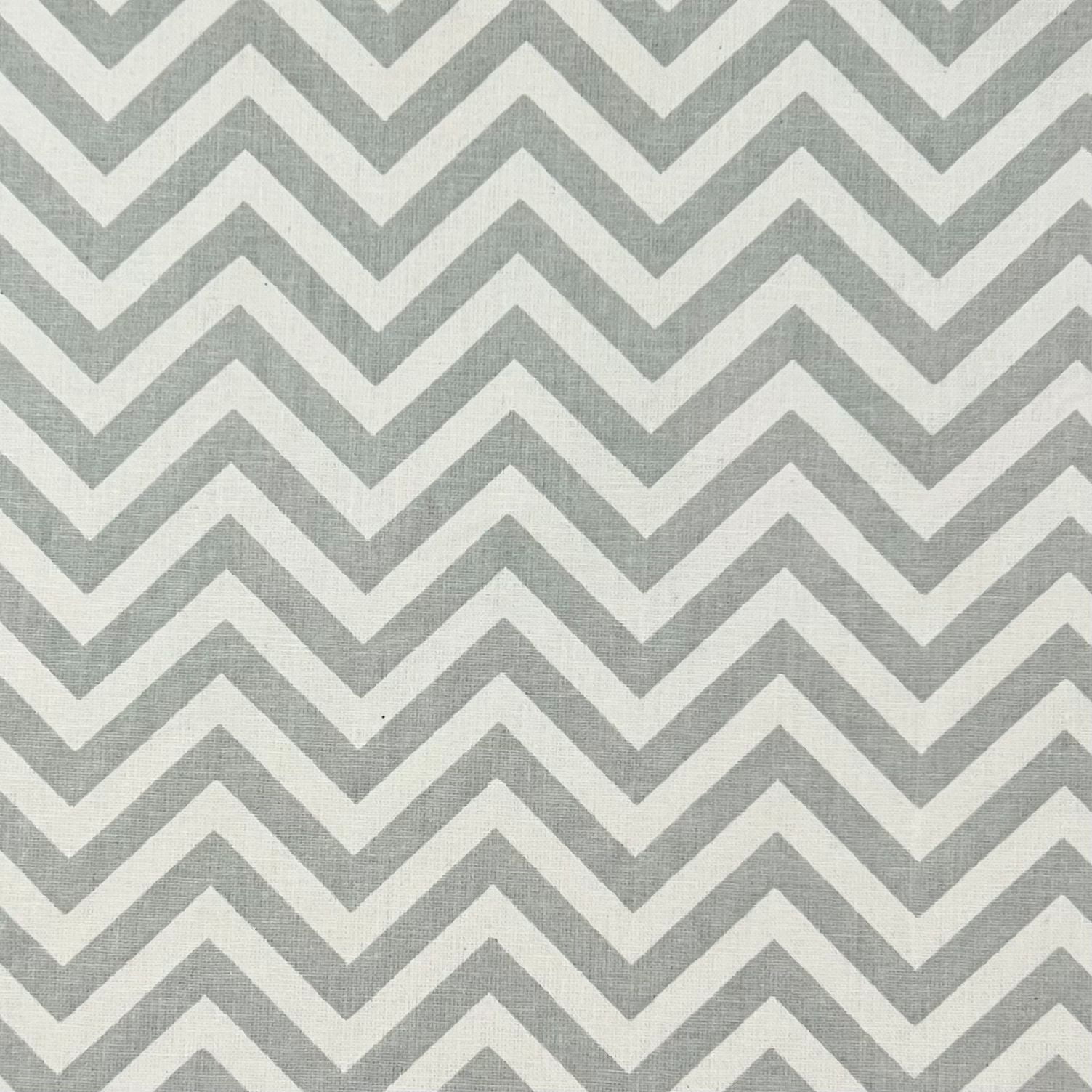 Tricoline Chevron Cinza