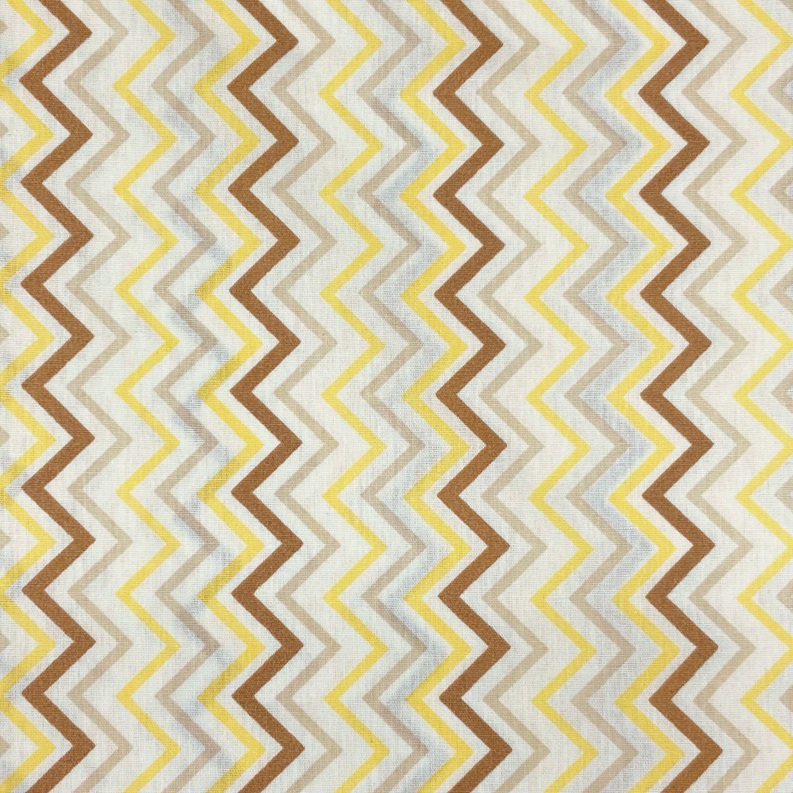 Tricoline Chevron Dourado