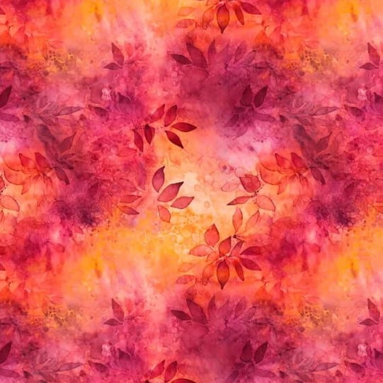 Tricoline Digital Flores Flamejantes