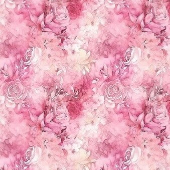 Tricoline Digital Pinturas de Rosas 