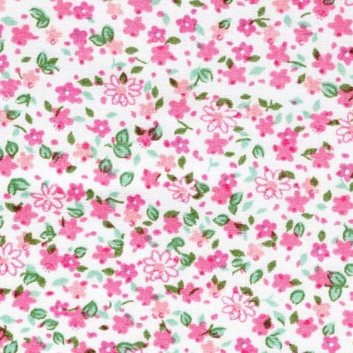 Tricoline Floral Mini Flores Belas 