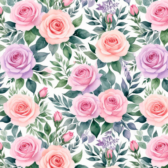 Tricoline Floral Pétalas Lindas
