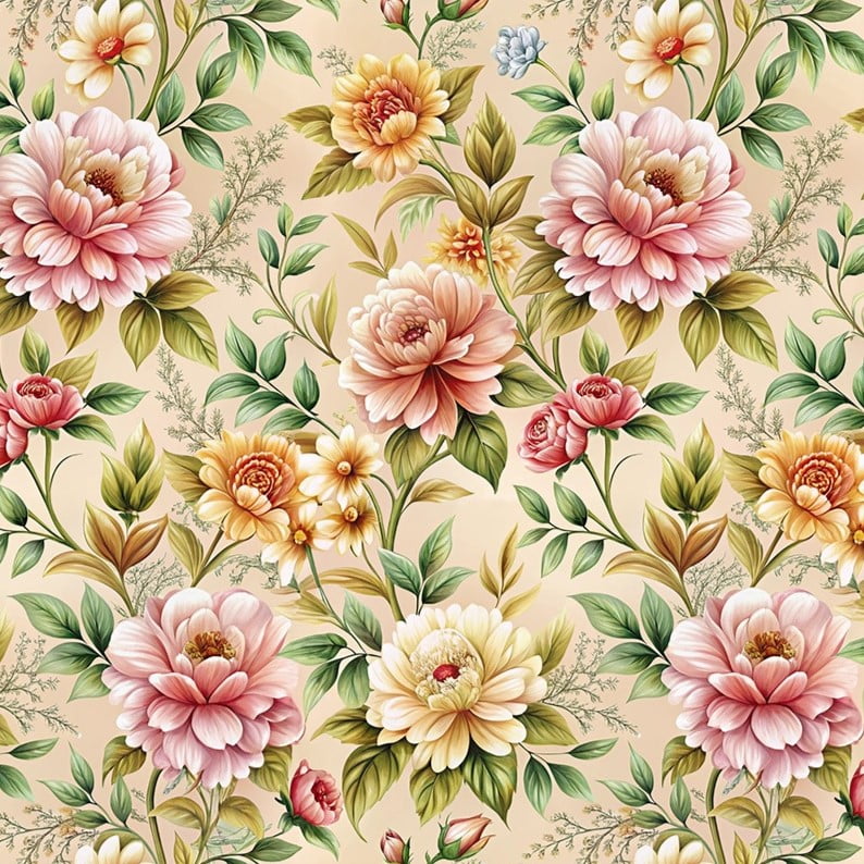 Tricoline Flores Belas 