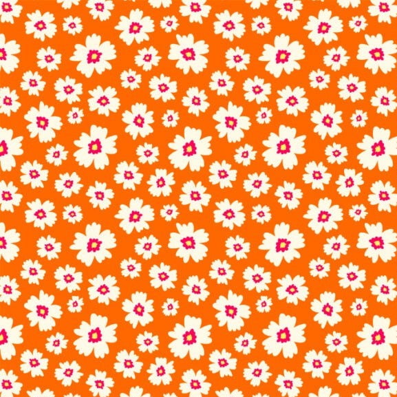 Tricoline Margarida no Laranja 