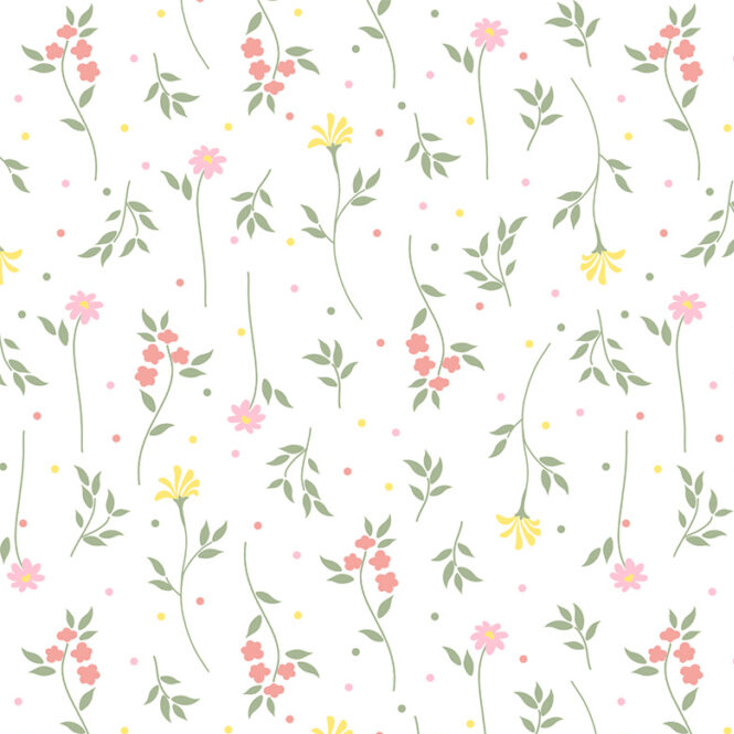 Tricoline Mini Floral 